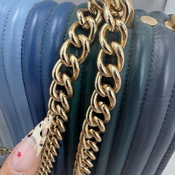 Coach Klare Crossbody Bag Womens Rainbow Quilted Leather Designer Purse Y2K - Picture 9 of 12